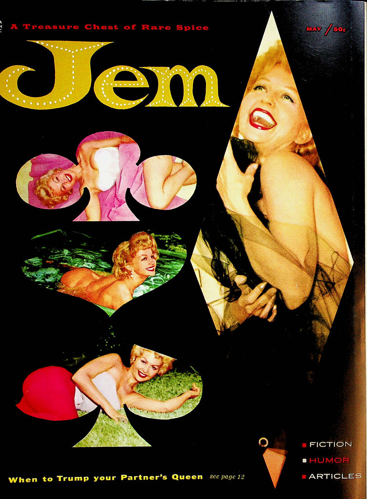 Jem Vintage Magazine  Jayne Mansfield / Greta Thyssen / Betty Brosmer May 1957      090623lm-p