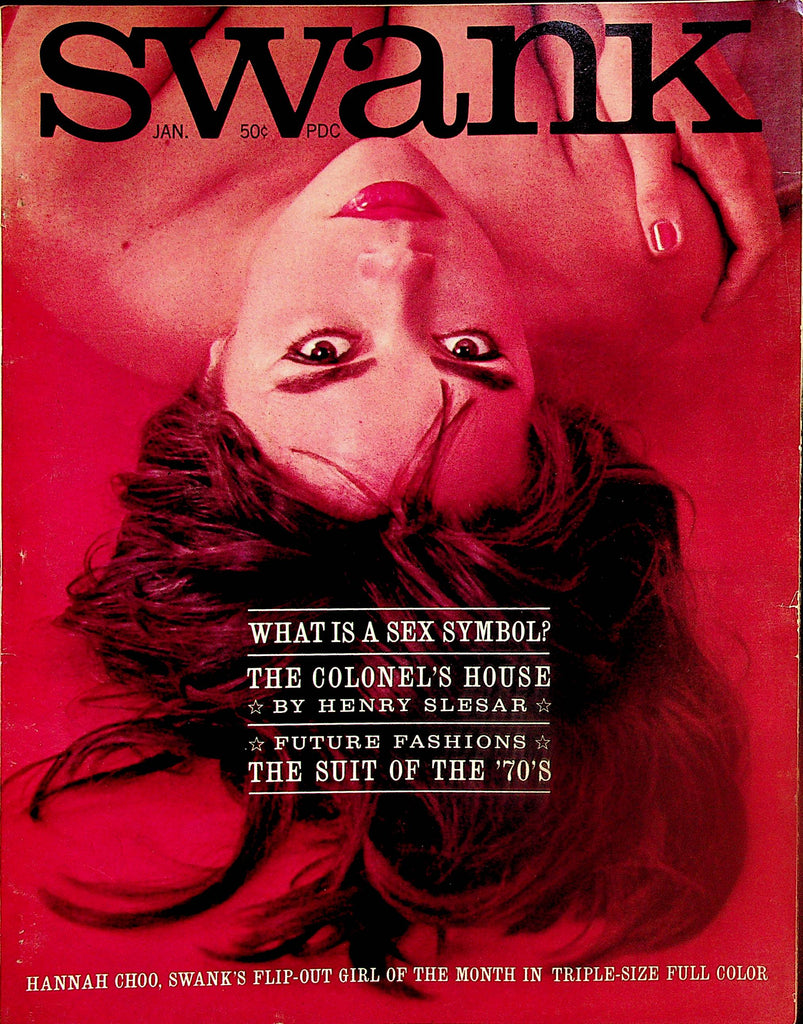 Swank Magazine  Centerfold Girl  Hannah  January 1963   061524lm-p