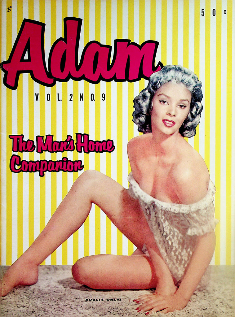 Adam Magazine  Cover Girl Darlene Carr  vol.2 #9  1958  061924lm-p2 1960