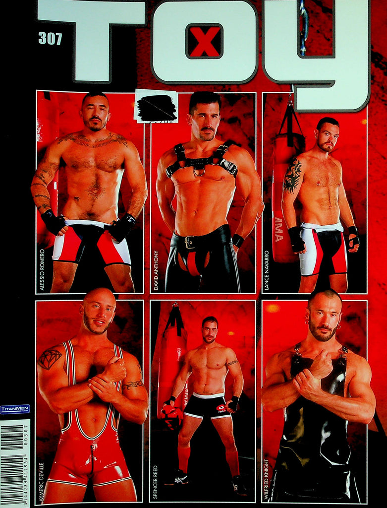 Toy X Gay Hard Core International Magazine  Spencer Reed, David Anthony   #307  1990's     041626lmp