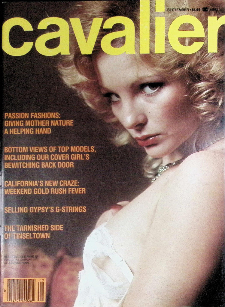 Cavalier Magazine September 1978 Bottom VIews of Top Models  090726LLP