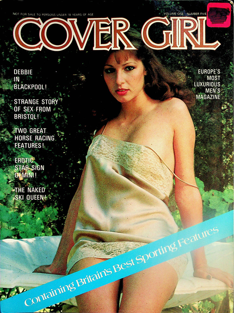 Cover Girl Magazine  Debbie In Blackpool   vol.1 #5  1980's   102223lm-p