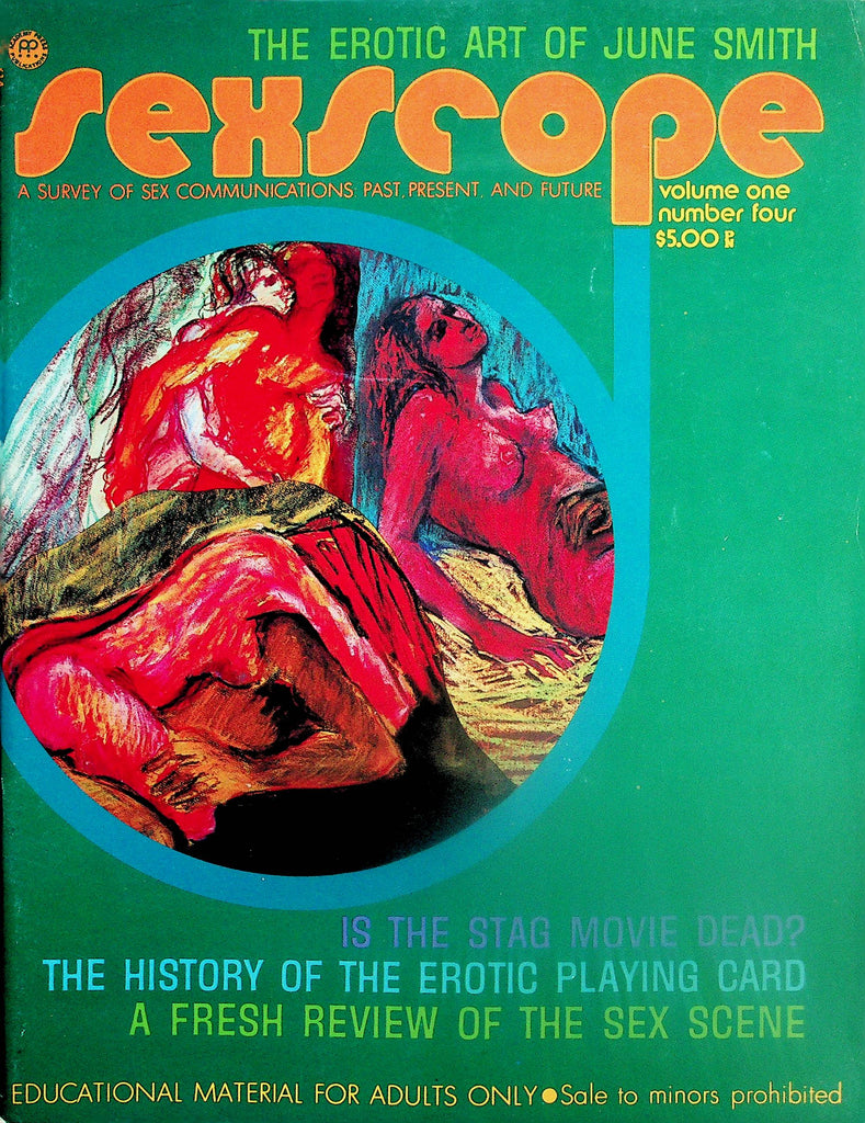 Sexscope Vintage Magazine  A Fresh Review Of The Sex Scene   vol.1 #4 1971    091925lm-p `