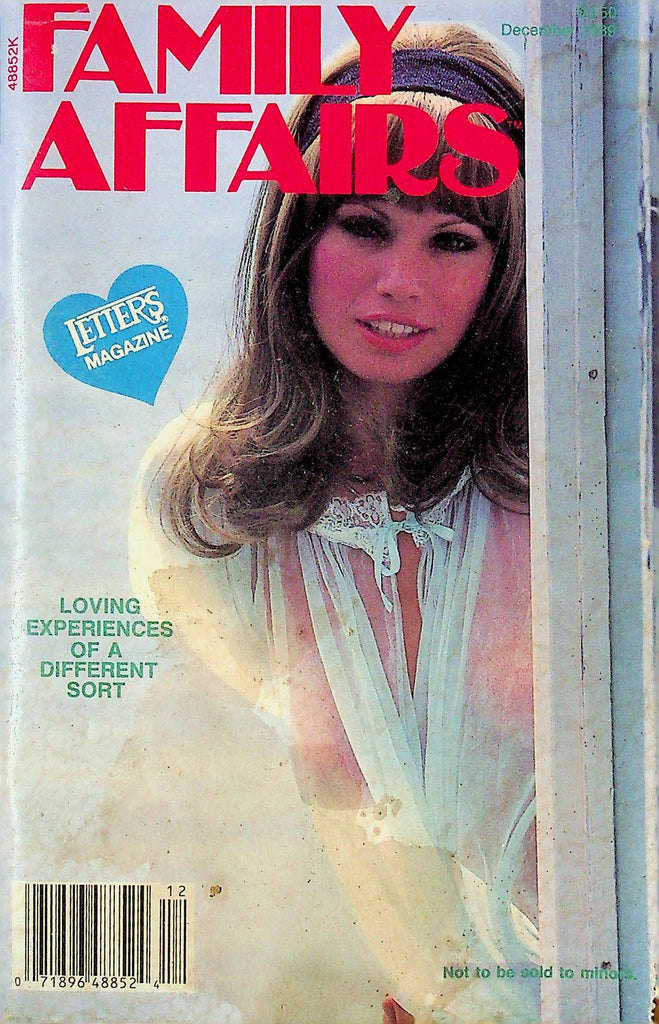 Family Affairs Digest Magazine Weekend To Remember December 1989 Vol.8 No.10 052824RP2