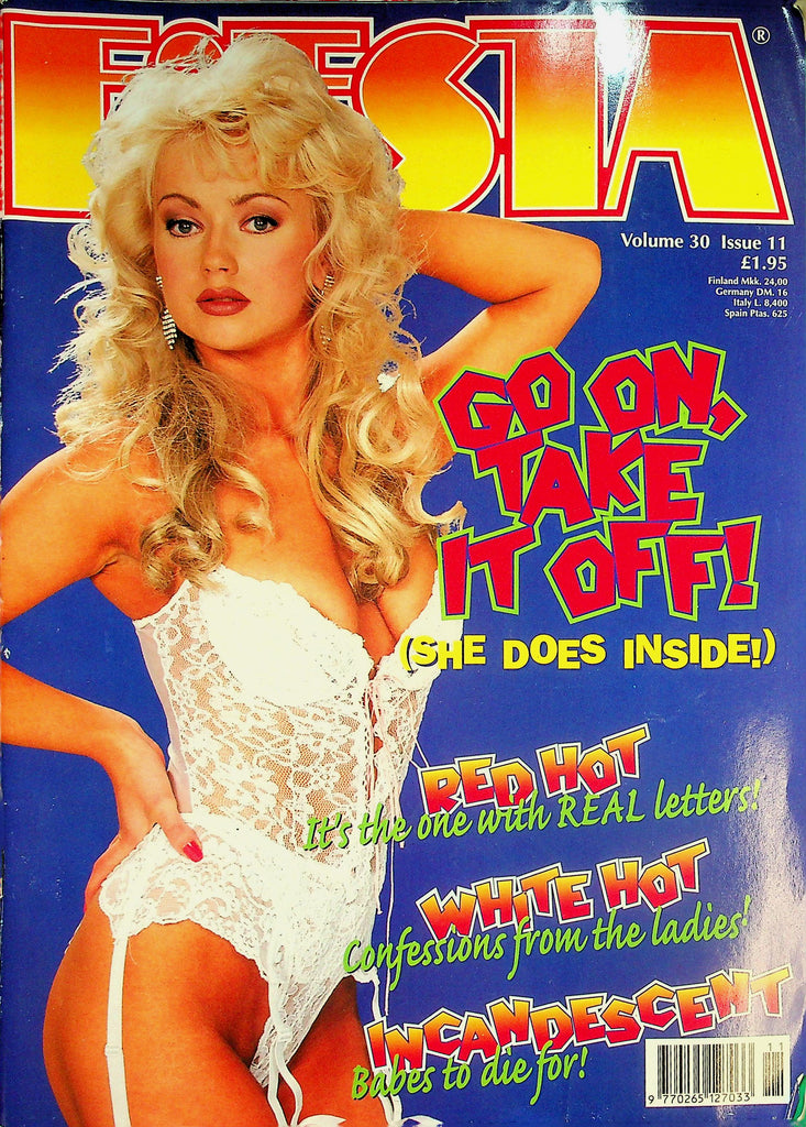 Fiesta Magazine  Cover/Centerfold Girl Danielle  vol.30 #11  1996      030526lmp