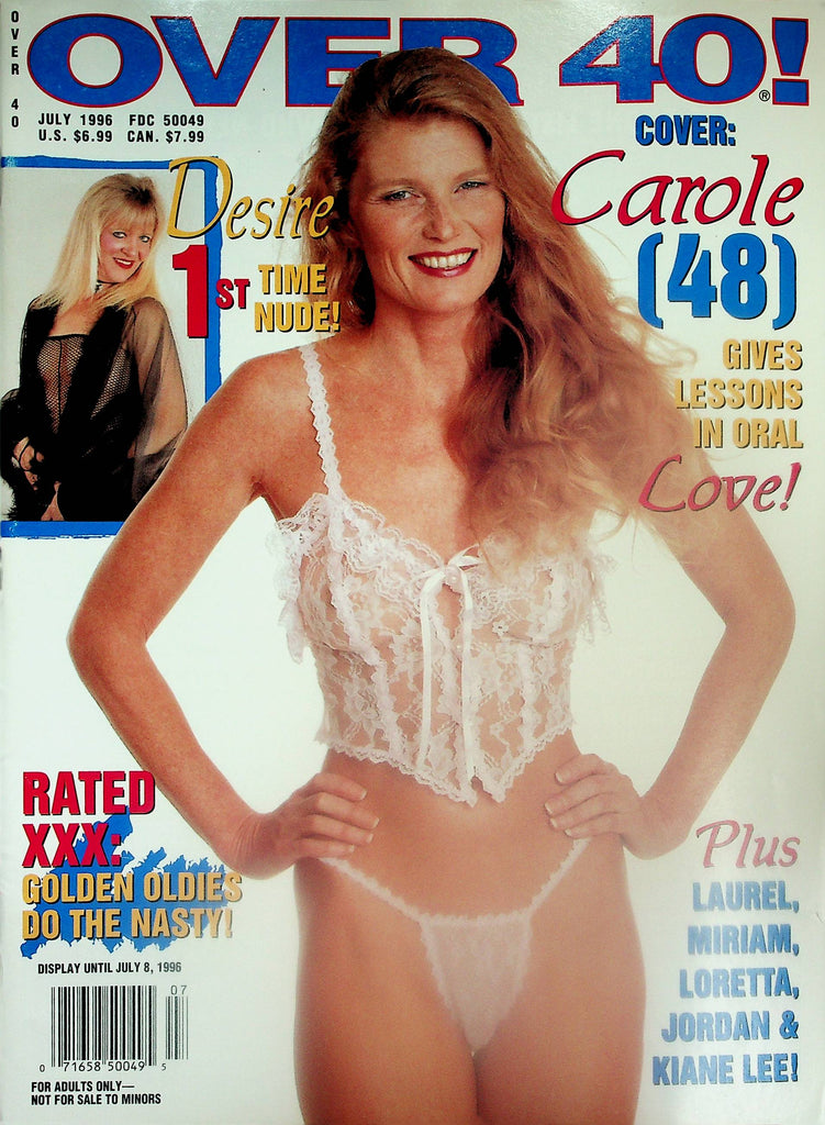 Over 40! Magazine  Covergirl Carole / Kiane Lee July 1996    103125lm-p
