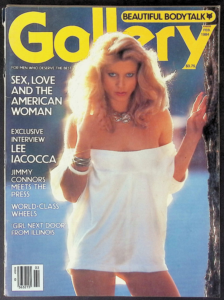 CLEARANCE Gallery Magazine ft. Lee Iacocca Feb 1984 123125AKP-43