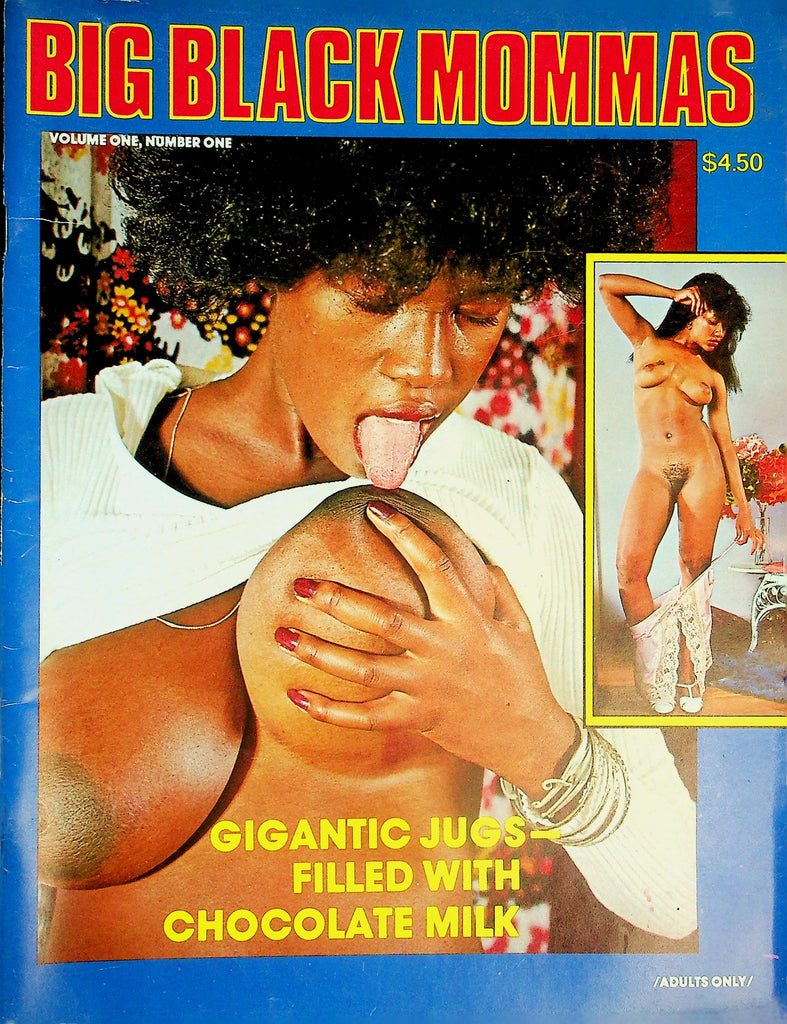 Big Black Mommas Busty Magazine  Anytime, Anywhere  vol.1 #1  1970's  060626lmp-GSC