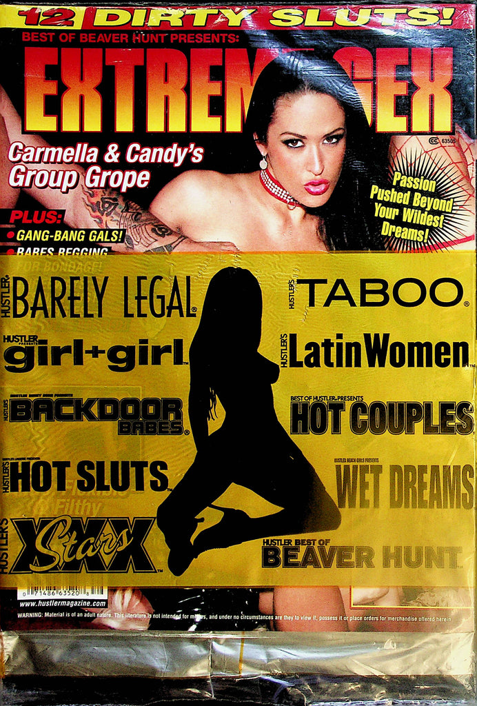 Extreme Sex Magazine   Carmella & Candy's Group Grope  new/sealed     100224lm-p2