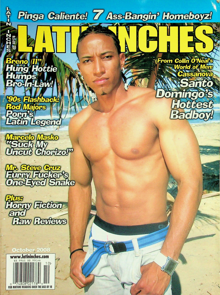 Latin Inches Gay Magazine  Cassanova Santo Domingo's Hottest Badboy!  October 2008     031426lmp