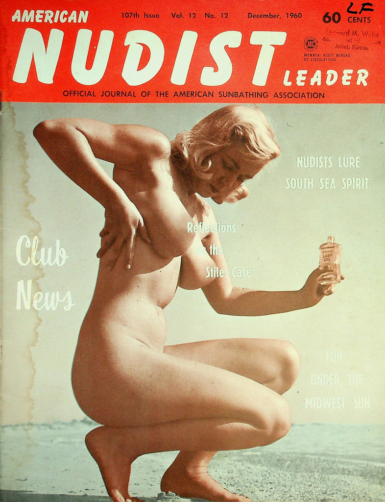 American Nudist Leader Magazine   Nudists Lure South Sea Spirit  December 1960     071226lmp-GSC