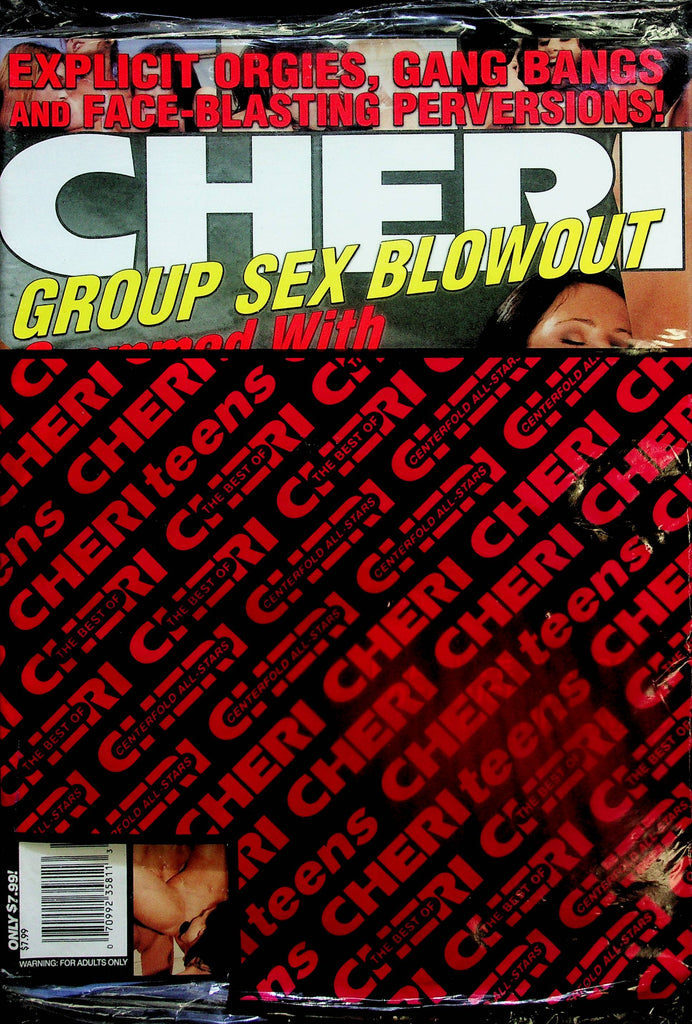 Cheri Magazine  Group Sex Blowout  March 2002  new/sealed    051925lm-p