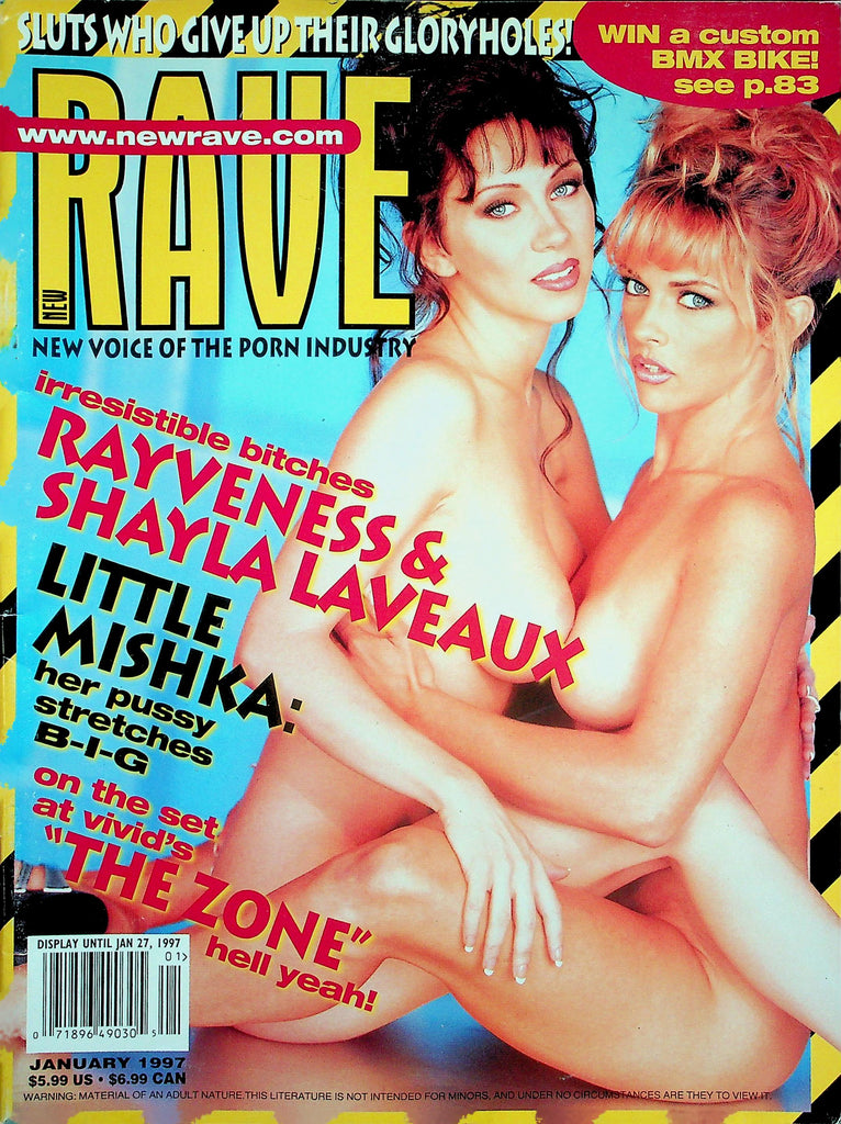 Rave Magazine  Rayveness & Shayla Laveaux  January 1997      011026lmp