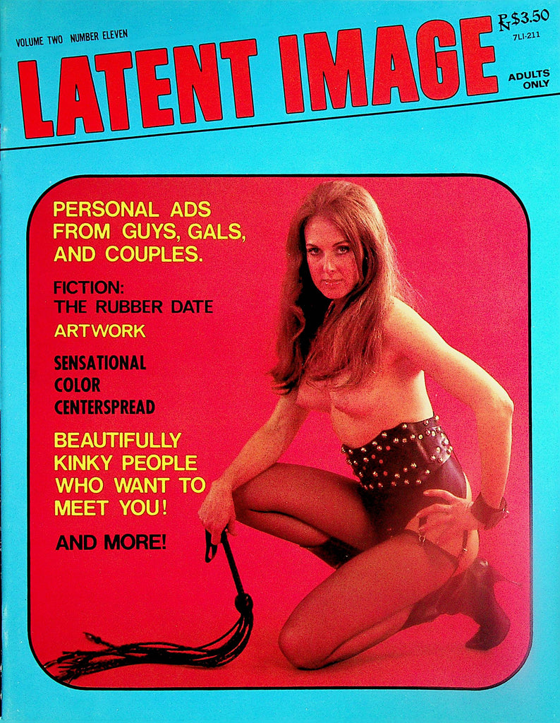 Latent Image Fetish Contact Magazine  Kinky People Who Want To Meet You!  vol.2 #11    092624lm-p