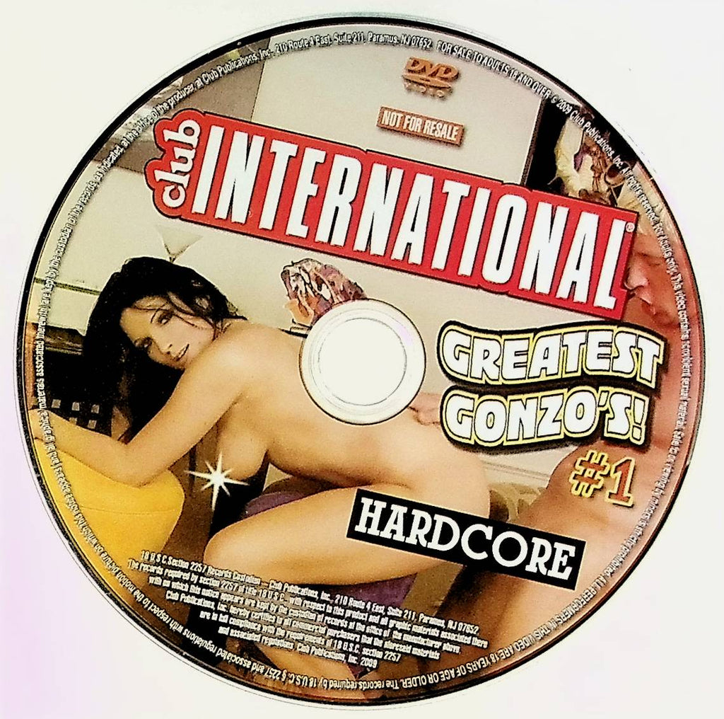 Clab International Greatest Gonzo's #1 DVD 2009 Club 051624tsdvdd6