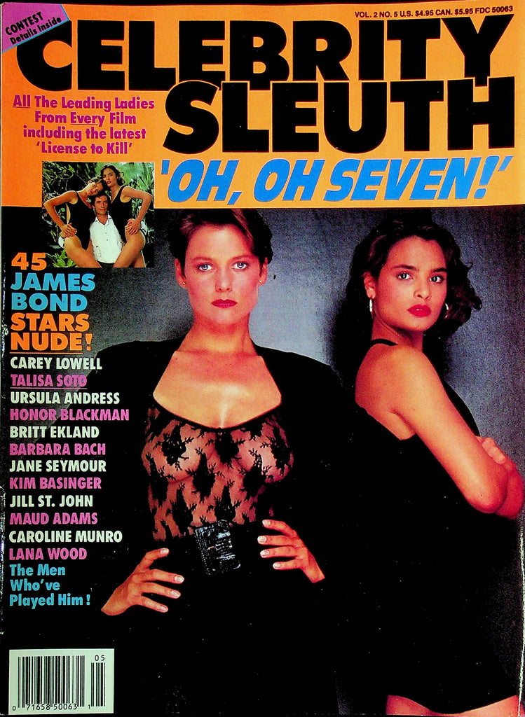 Celebrity Sleuth Magazine Carey Lowell & Talisa Soto Vol.2 No.5 031425RP