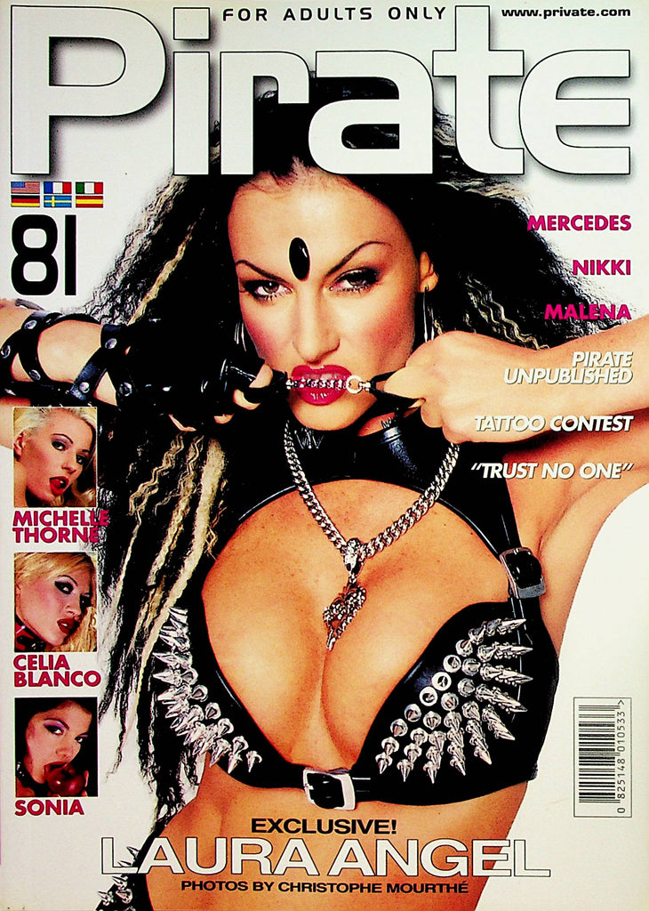 Pirate International Digest Magazine  Covergirl Laura Angel  #81  2003   by Private   092823lm-p2