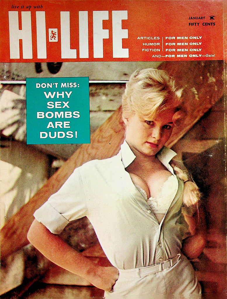 Hi-Life Busty Vintage Magazine  Mia  January 1961    051323lm-p