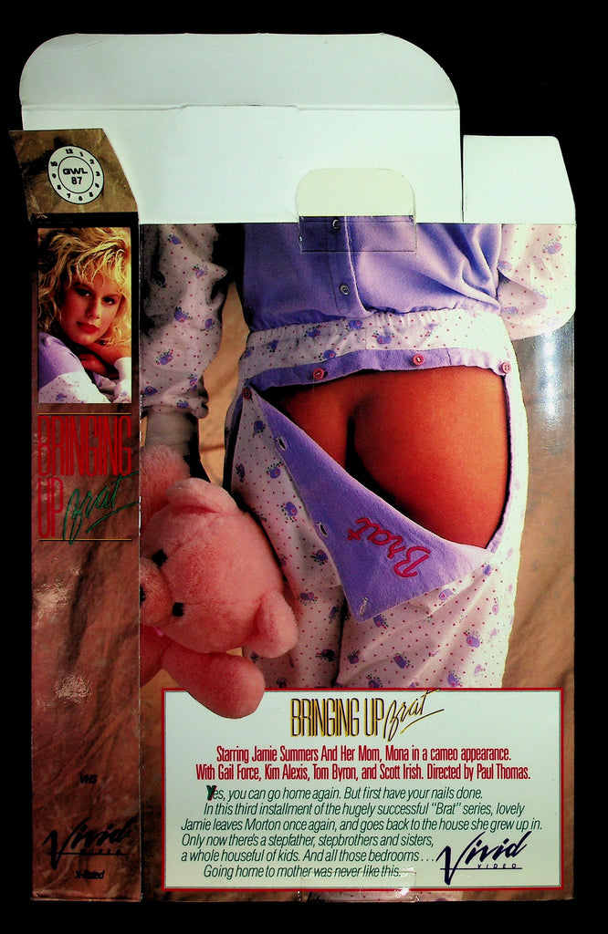 Bringing Up Brat Jamie Summers Mona Gail Force Adult VHS Vivid 042226NAVHS-6