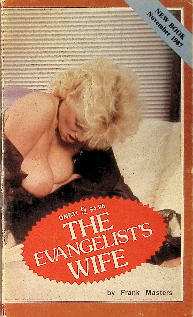 The Evangelist's Wife by Frank Masters November 1987 DN531 Greenleaf Classics Adult Paperback Novel 072125AMP