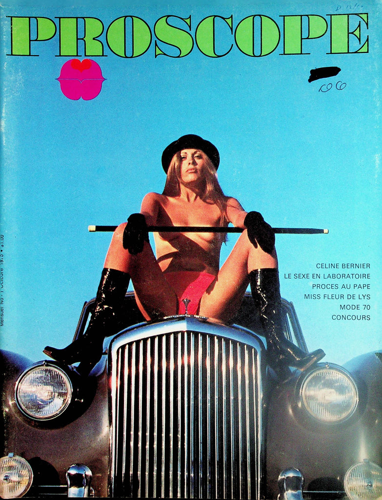 Proscope French International Magazine  Celine Bernier / Miss Fleur De Lys  October 1970     091725lm-p
