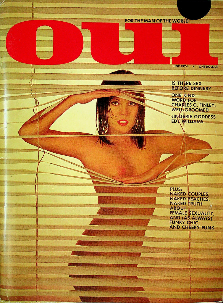 OUI Magazine Ft. Charles O. Finley & Edy Williams June 1974 100625RP-