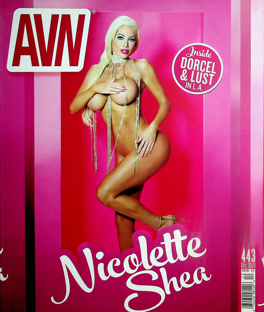 AVN Adult Video News Over-Sized Magazine Nicolette Shea #89 December 2 –  Mr-Magazine