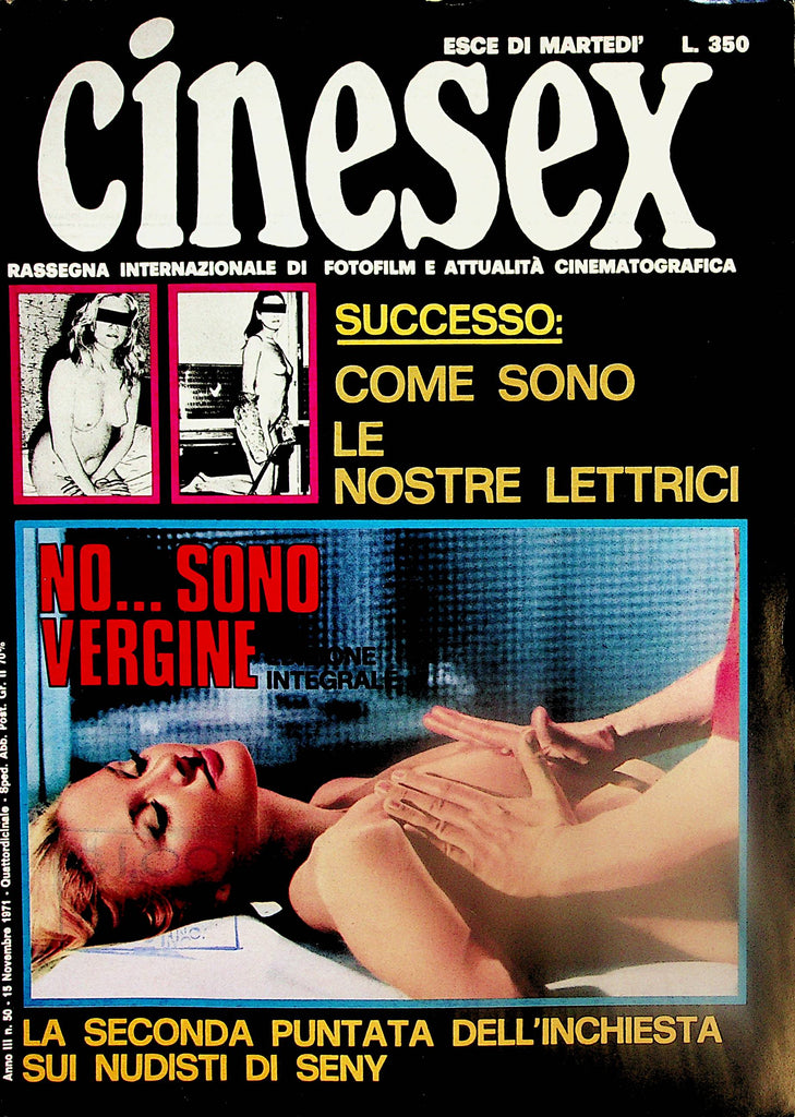 Cinesex Italian International Magazine  November 1971    071024lm-p