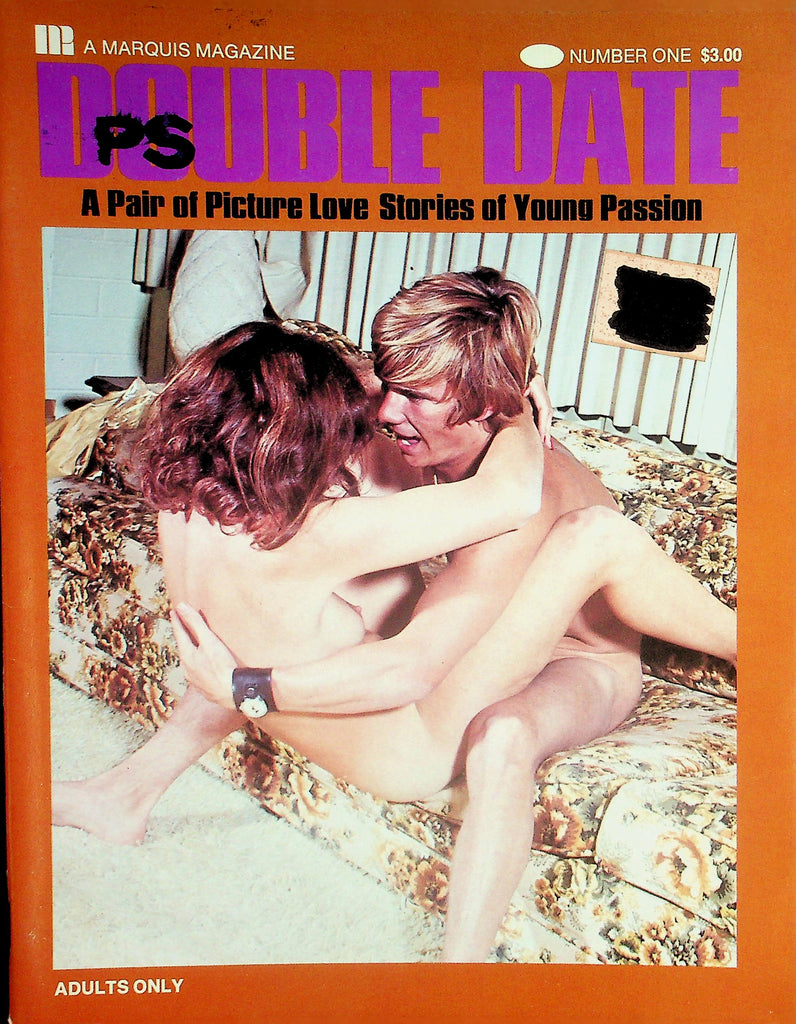 Double Date 18+  Magazine  A Pair Of Picture Love Stories Of Young Passion #1 Winter 1972    082826lmp-GSC