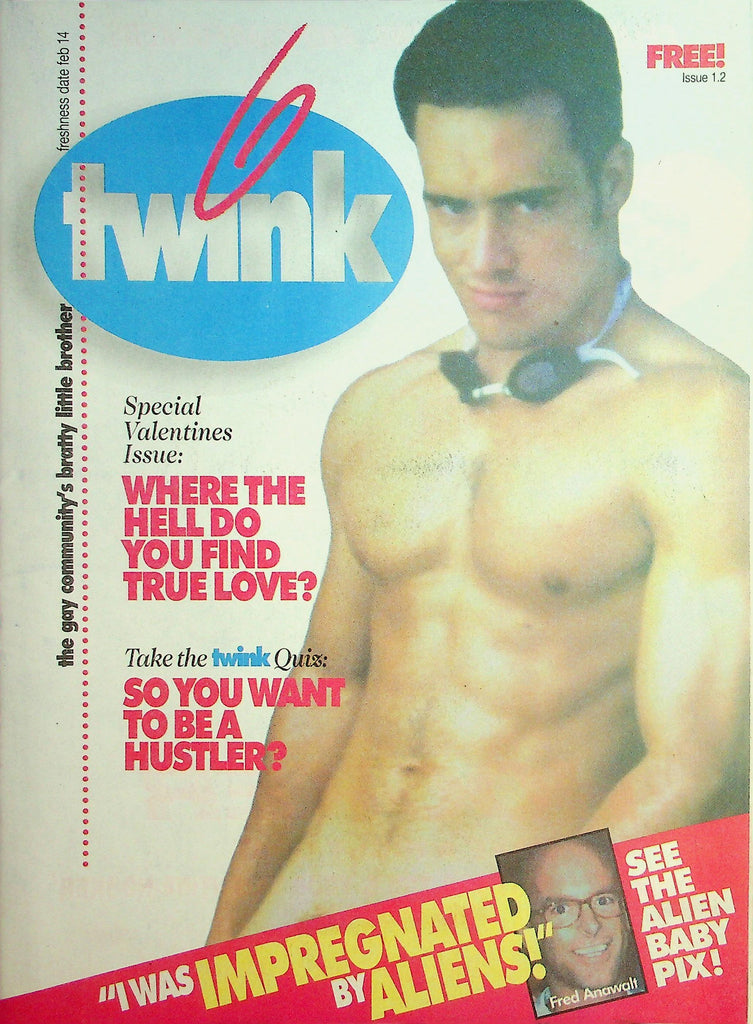 Twink Gay Community Magazine  Special Valentines Issue  #1.2  February 14, 1998     043026lmp