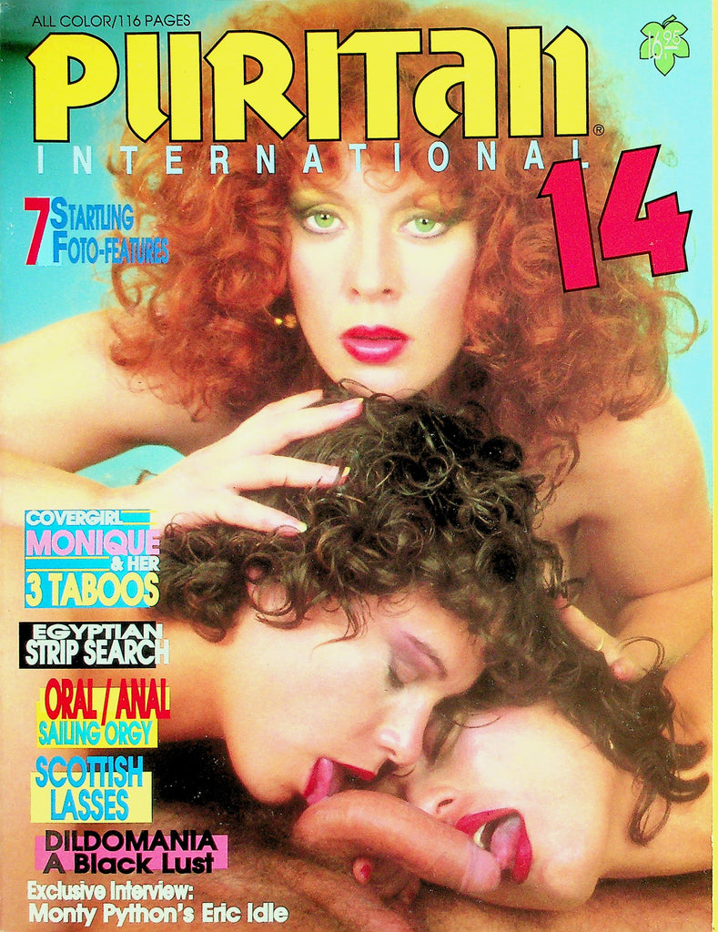 Puritan International Magazine  Covergirl Monique & Her 3 Taboos  #14  1990's  052326lmp-GSC