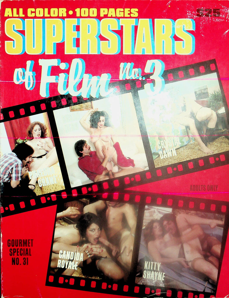 Superstars If Film Magazine  Susan Nero, Crystal Dawne,Candida Royalle, Ron Jeremy & More!  #3  1980's  Gourmet Edition      101625lm-p