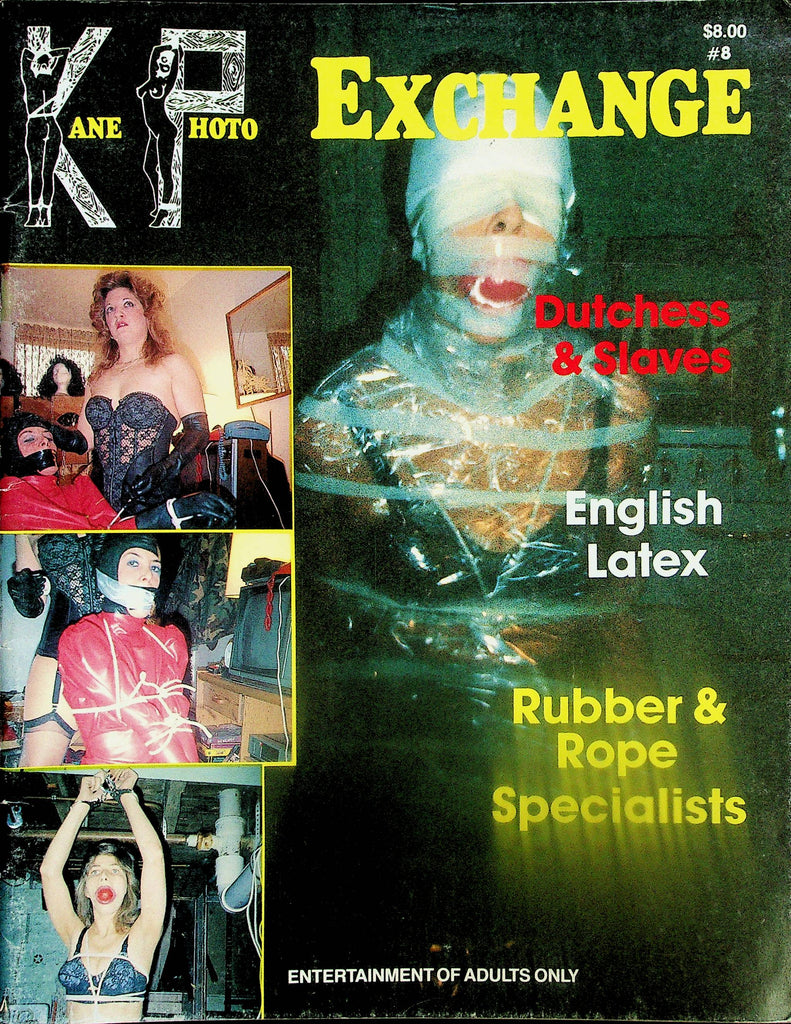 Kane Photo Bondage Exchange Magazine   English Latex   #8 1988  061825lm-p