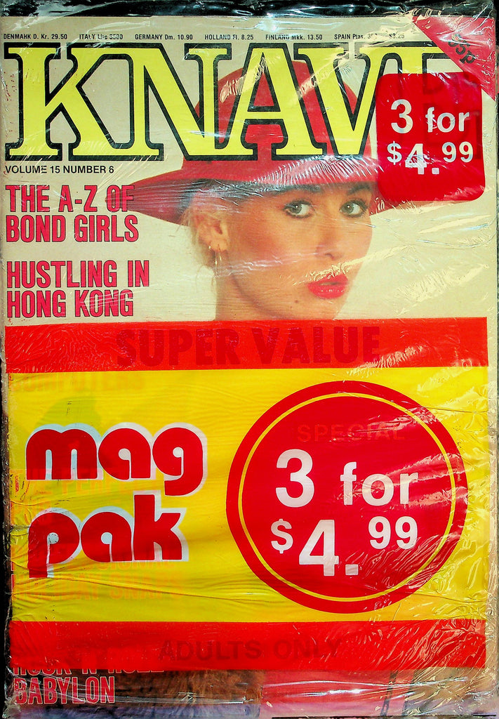 Lot Of 3 Magazines  Knave , Companion , & Mystery Title!  1980's New/Sealed  081826lmp-GSC