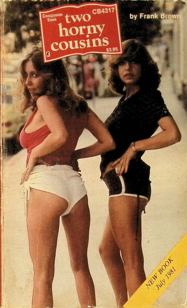 Two Horny Cousins by Frank brown July 1981 CB4317 Greenleaf Classics Adult Paperback Novel 070725AMP