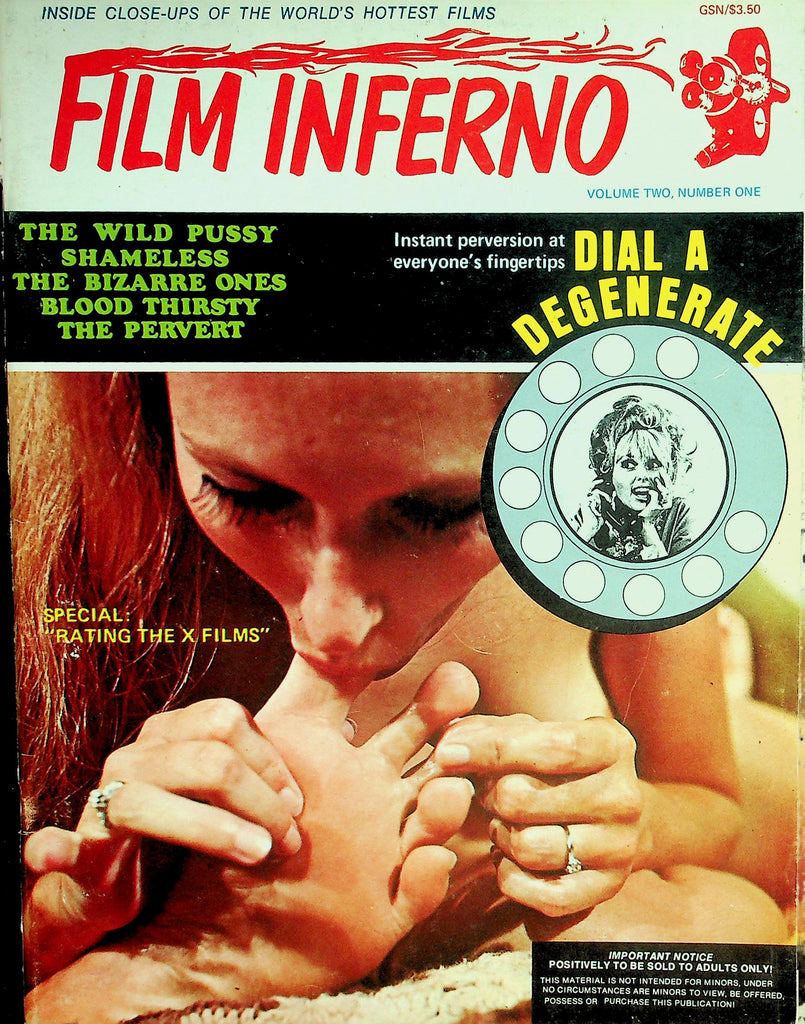 Film Interno Magazine  The Wild Pussy, Shameless, The Pervert  vol.2 #1 1971    080326lmp-GSC