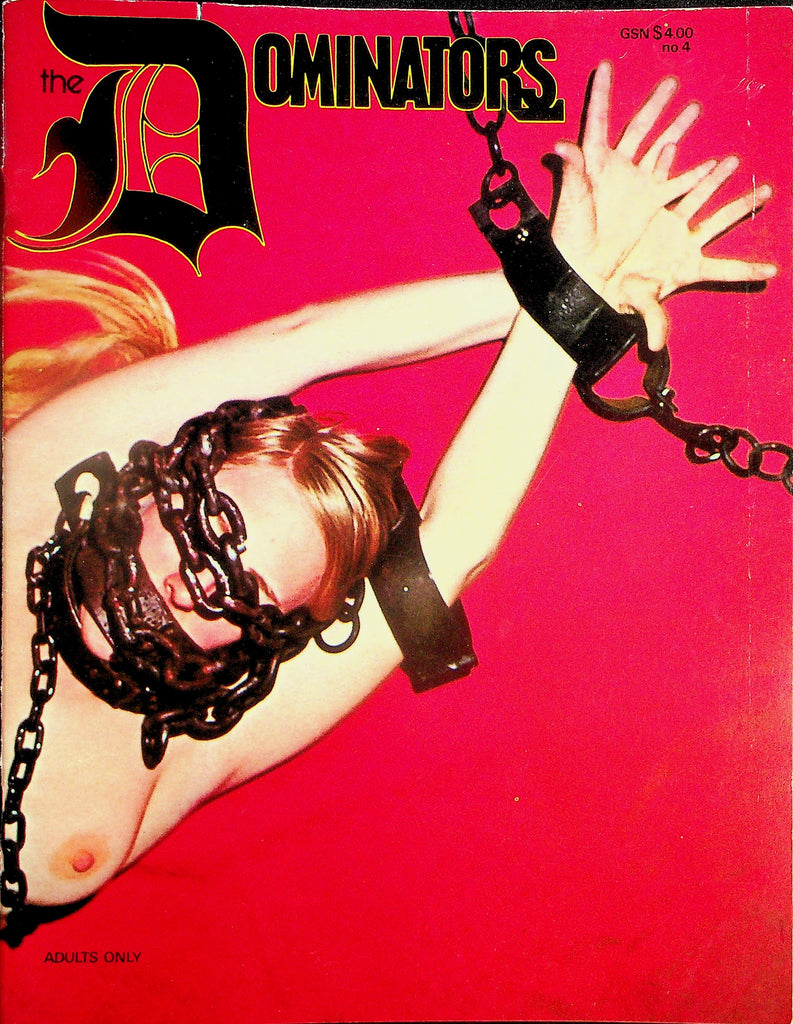 The Dominators Bondage Magazine  Shackled Flesh  #4 1972  092526lmp-GSC