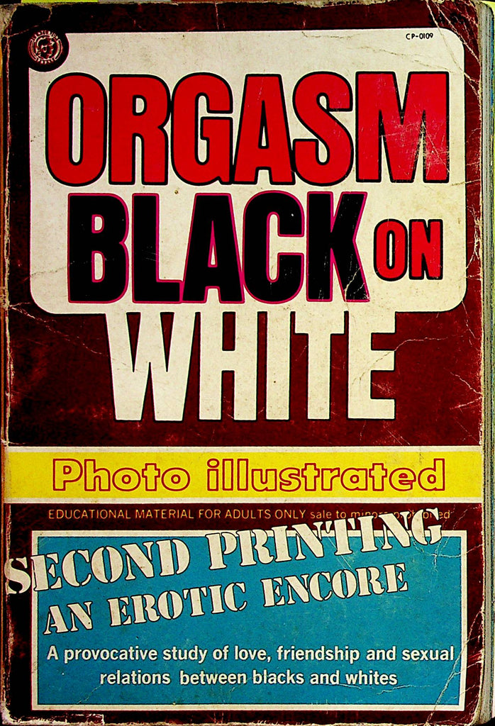 Orgasm Black On White Photo Illustrated Book 1973 Centurian Press    070823lm-p2