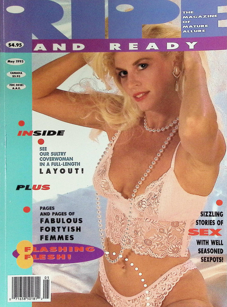 Ripe and Ready Magazine 1993 Sultry Coverwoman in a Full Length Layout 091226LLP2