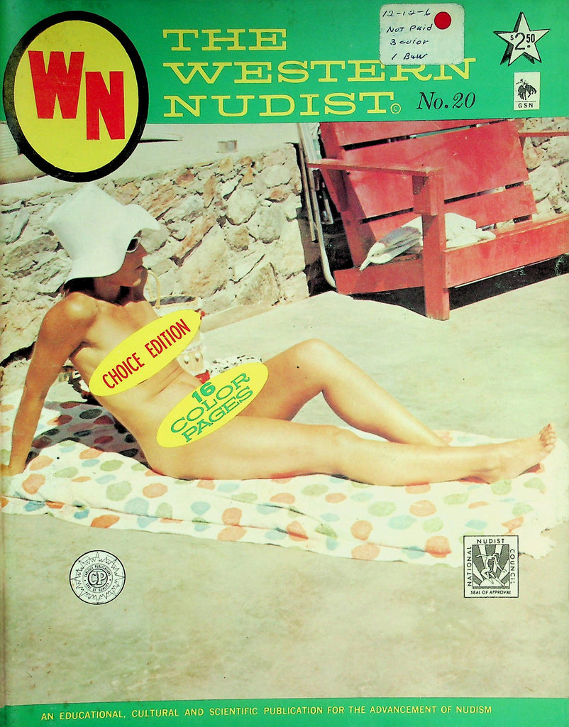 The Western Nudist Magazine  Choice Edition / Sunbathing In England  #20 1966  081026lmp-GSC