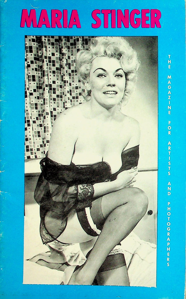 Maria Stinger Digest   Beautiful Nude Model  1960's     013126lmp