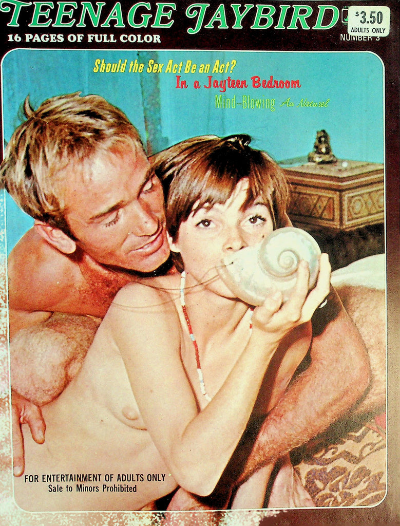 Teenage Jaybird 18+ Magazine  Mind-Blowing Au Naturel / Santa's Nude Helpers  #3 1969   081726lmp-GSC