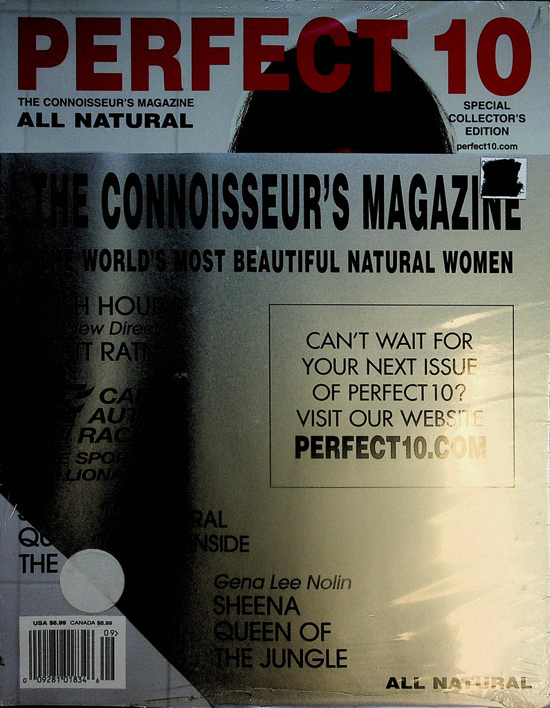 Perfect 10 Magazine  Covergirl Gena Lee Nolin  Aug/Sep 2000  new/sealed  120124lm-p