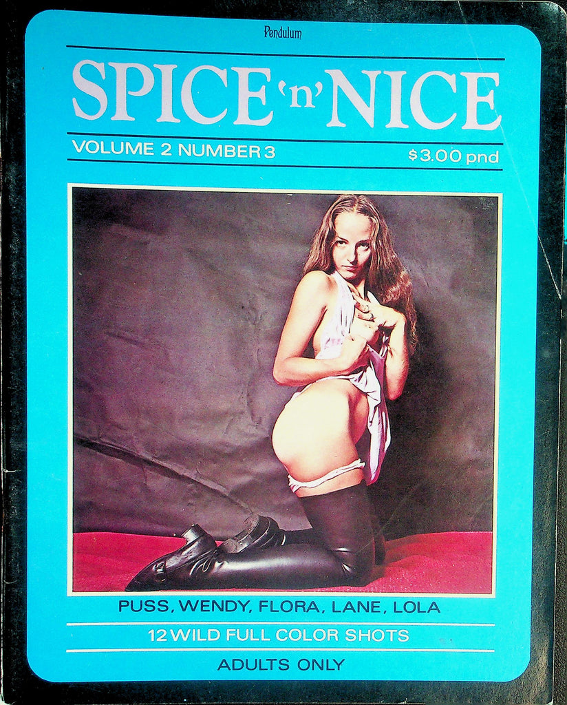 Spice 'n' Nice Magazine  Puss, Wendy, Flora, Lane, Lola  vol.2 #3 1971   090226lmp-GSC
