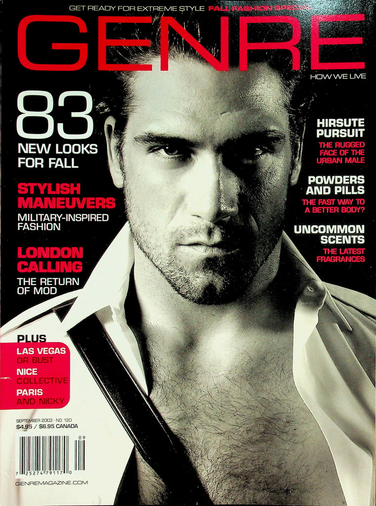 Genre Gay Interest Magazine  Fall Fashion Special - London Calling The Return Of Mod  September 2003     042326lmp