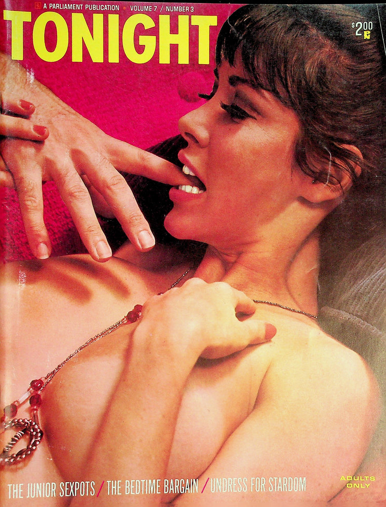 Tonight Vintage Magazine   Centerfold Flesh Follies Queen Coley Brant  vol.7 #3   1968  Parliament  100826lmp-GSC