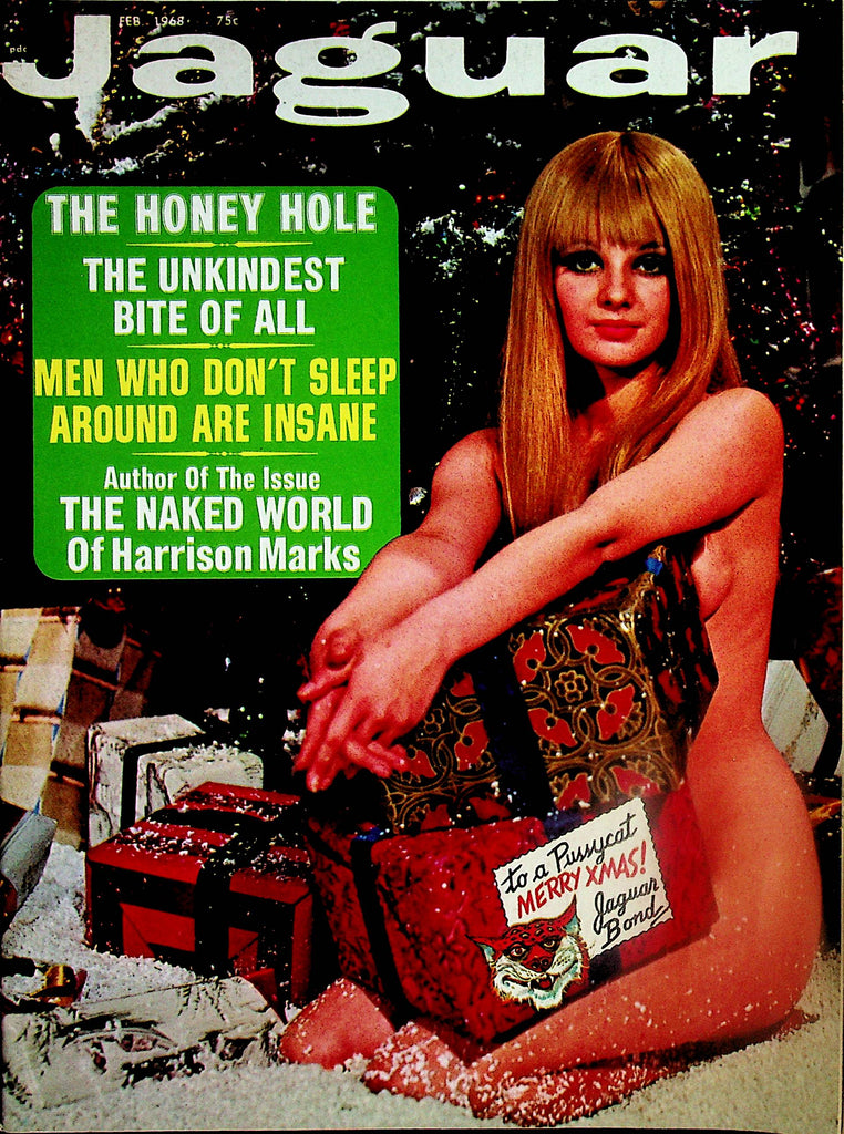 Jaguar Magazine  Centerfold Girl Helga  / The Naked World Of Harrison Marks  February 1968     061524lm-p