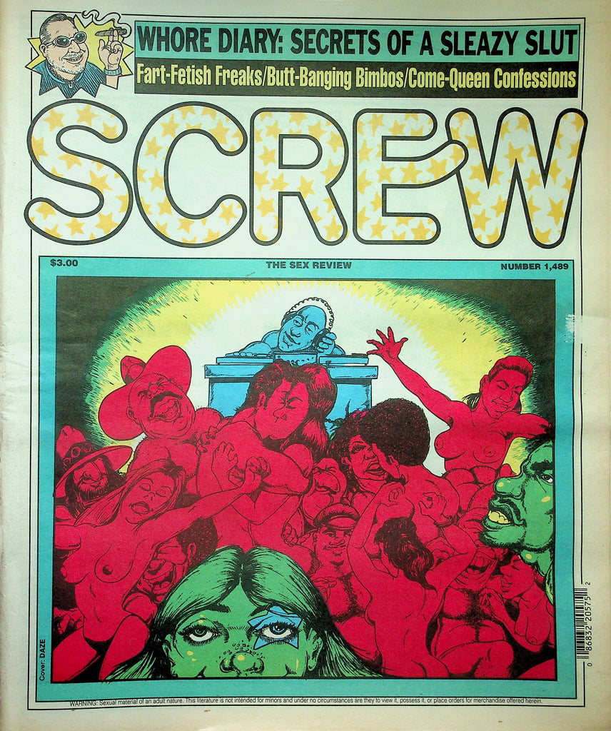 Screw Newspaper  Whore Diary: Secrets Of A Sleazy Slut  #1489   September 15, 1997    010626lmp2