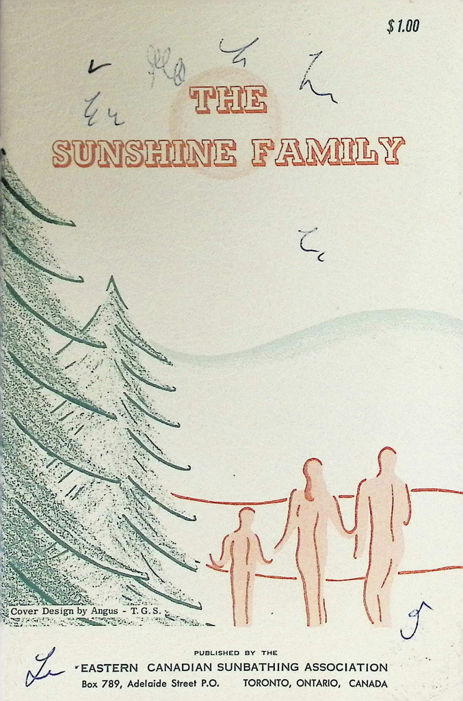 The Sunshine Family book 1965 Edition Guide to Nudism 090526LLP
