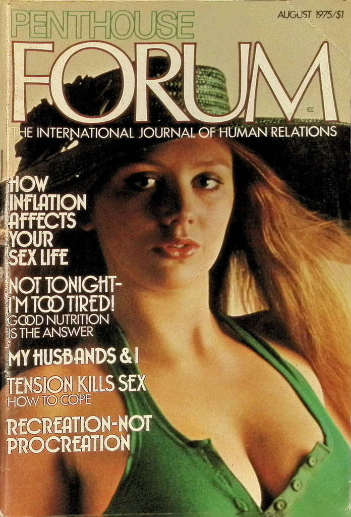 Penthouse Forum Digest Magazine August 1975 Geoff Howes 102325AMP